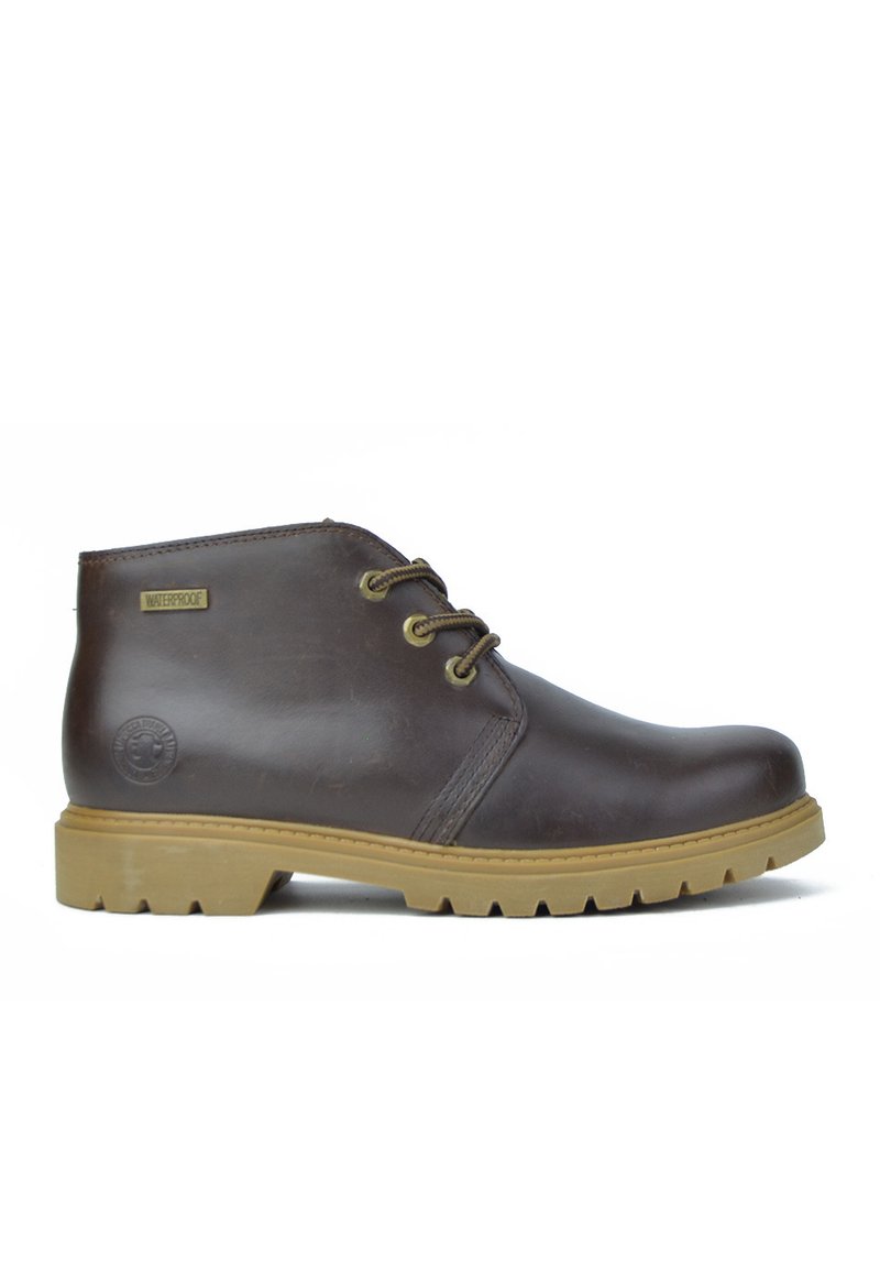 Coronel Tapiocca Botines con cordones - marron oscuro