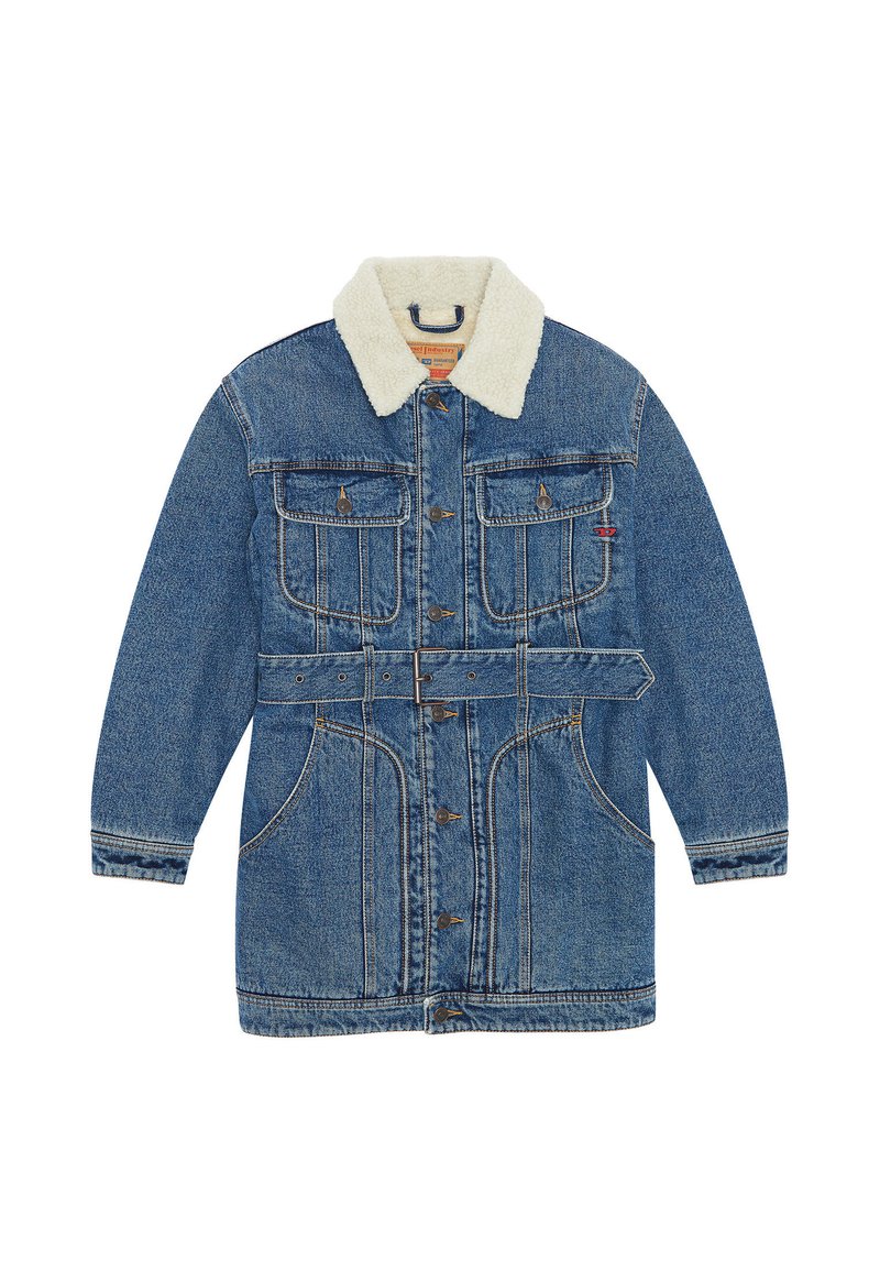 Diesel Halflange jas blauw