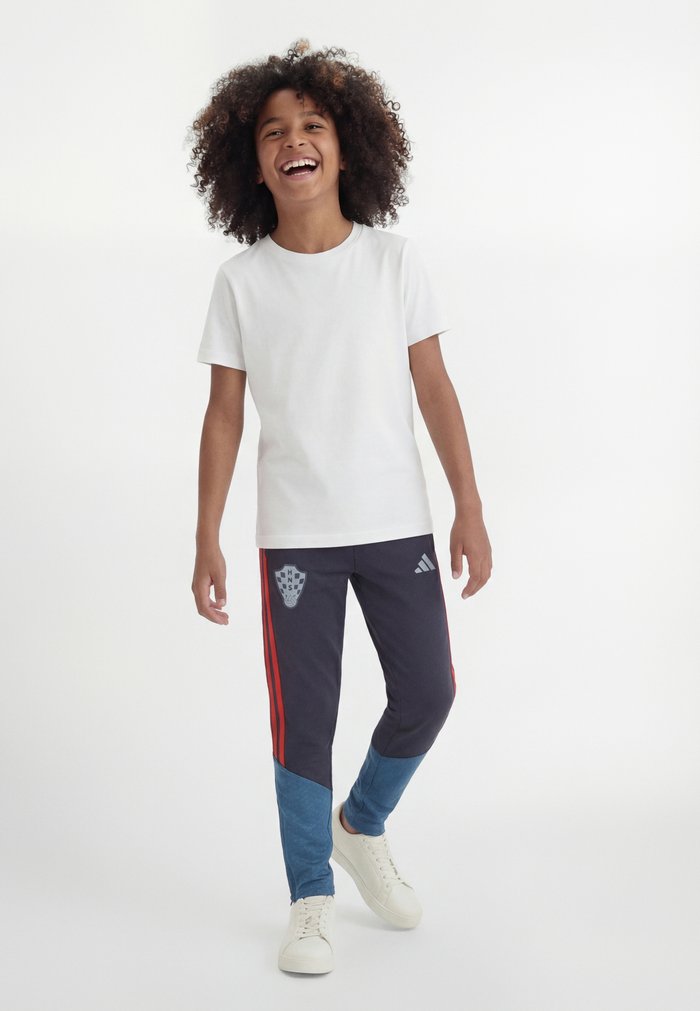 adidas CROATIA 26 TIRO TRAINING KIDS PANTS UNISEX - Pantalones deportivos - aurora onix/altered blue