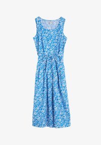 Niewybrane, blue cut out seaweed clear sky