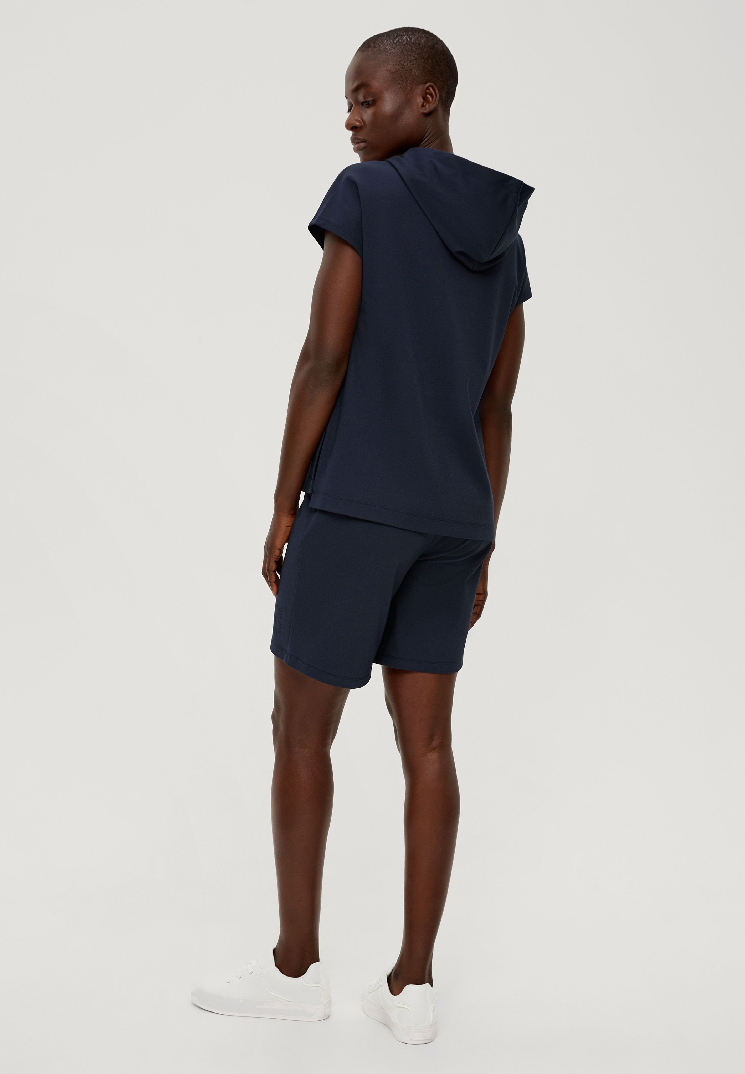 T-shirt Donna S.Oliver Blu Navy A Strisce - Modello 2161746, Vestibilità Rilassata