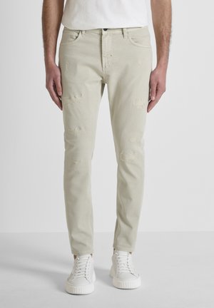 Antony Morato CROPPED FIT IN BULL  - Vaqueros slim fit - beige