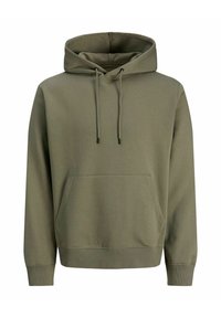 Jack & Jones JJESTAR BASIC NOOS - Džemperis ar kapuci - vetiver