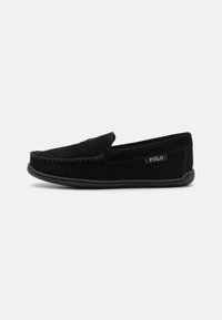 BRENAN FLATS - Mokkasiner - black/white