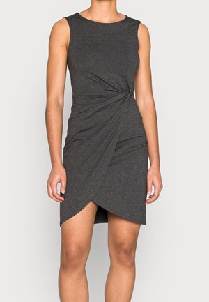 Jerseykleid - mottled grey