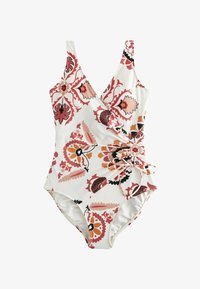 Unselected, cream pink floral
