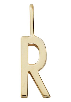 Design Letters LETTER CHARM 10MM A-Z 18K GOLD-PLATED - Anhänger - gold-coloured