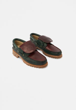Timberland, AUTHENTIC - Stringate - dark green/dark brown