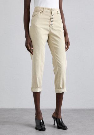 KOONS JEWEL BUTTON - Pantaloni - avory