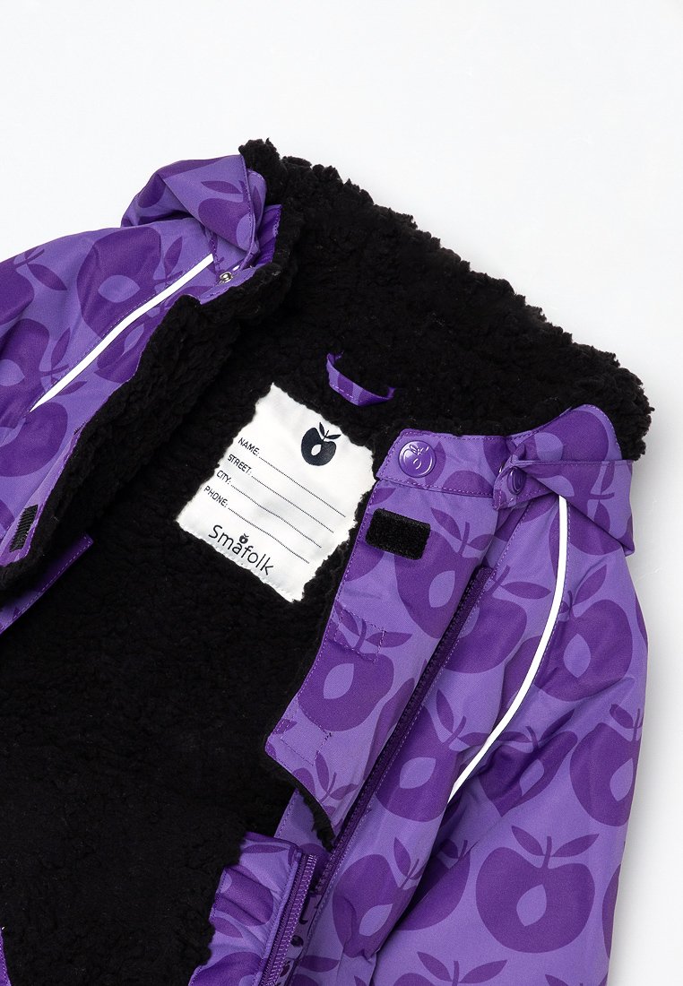 Kinder Jacken | Småfolk SNOWSUIT, 2 ZIPPER. APPLE Schneeanzug purple heart/lila - VJ24916 Kinder Jacken | Småfolk SNOWSUIT, 2 ZIPPER. APPLE Schneeanzug purple heart/lila - VJ24916