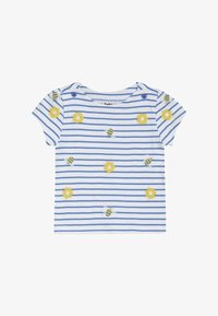 Vybráno, blue flower bee