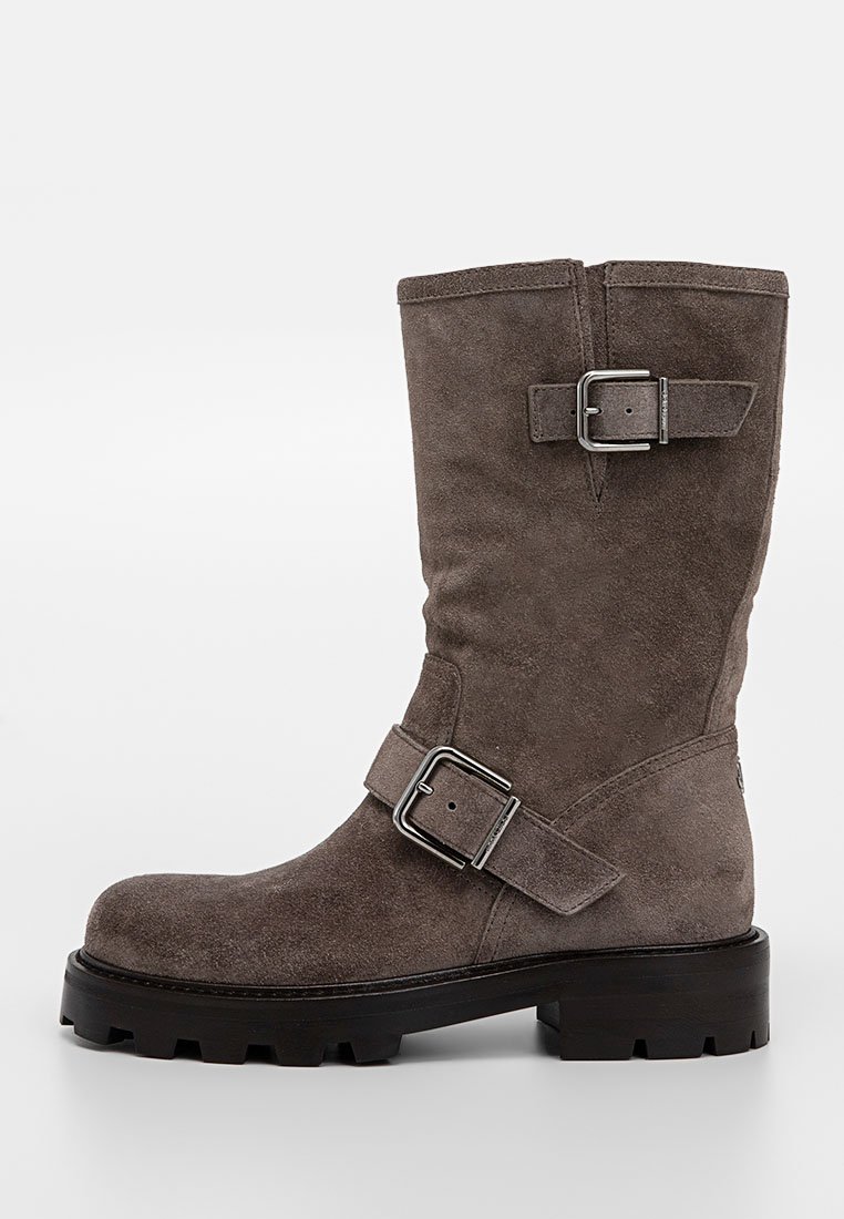 Jimmy Choo Cowboy-/Bikerlaarzen donkerbruin Jimmy Choo Cowboy-/Bikerlaarzen donkerbruin