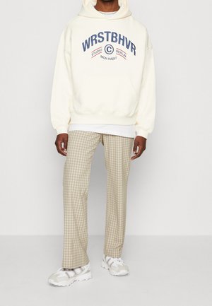 WRSTBHVR, Sweat à capuche - beige