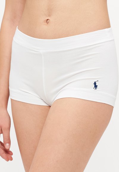 Polo Ralph Lauren GIRL SHORT - Calças - white cloud