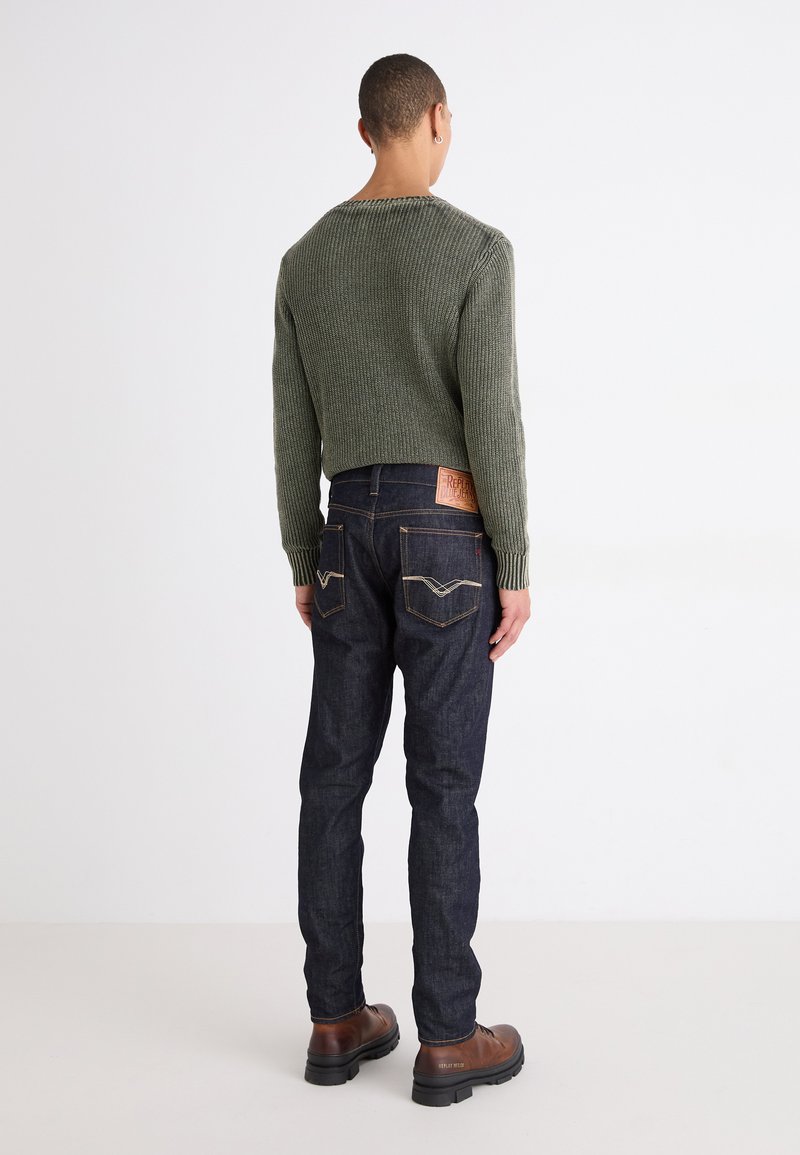 Rusty Neal Jeans-broek Denim Blue Used Regular Fit Stretch Jeans 'New York' -29, blauw, 30W x 34L