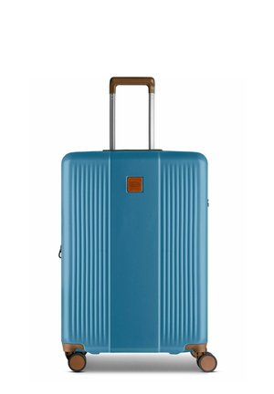 FERRARA 4 ROLLEN 67 CM MIT DEHNFALTE - Wheeled suitcase - denim