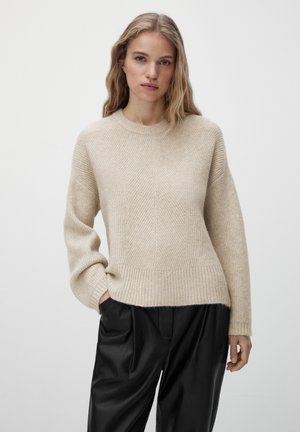 PERL - Pullover - beige