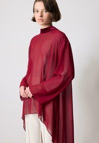 Touché Privé DETAILED - Tunica - burgundy