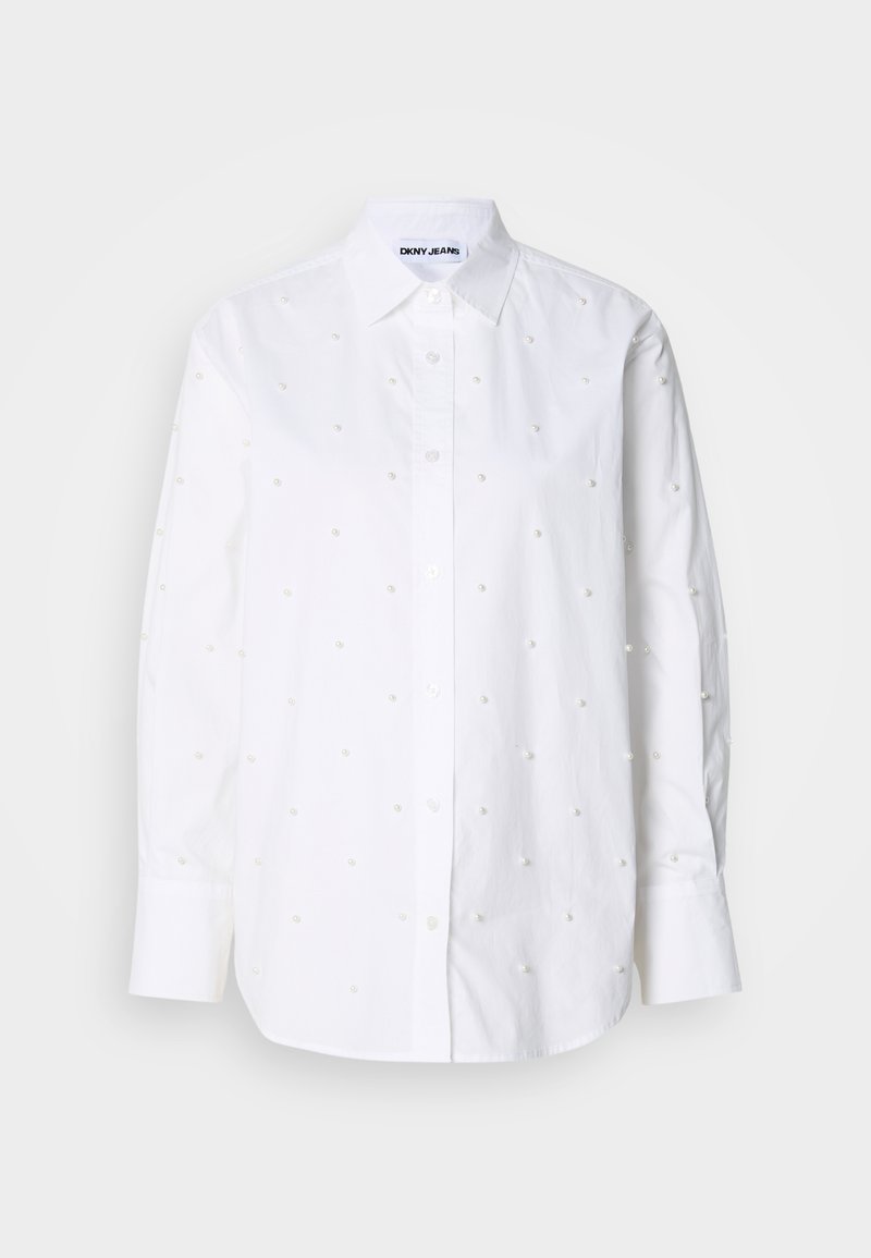 DKNY Overhemdblouse wit