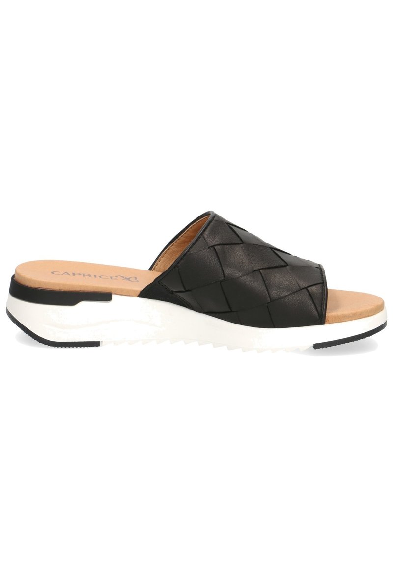 Damen Sneaker | Caprice Pantolette flach schwarz - KG29473 Damen Sneaker | Caprice Pantolette flach schwarz - KG29473