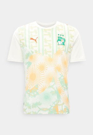 Puma IVORY COAST FIF AWAY REPLICA - Nemzeti válogatott viselete - white/warm chestnut