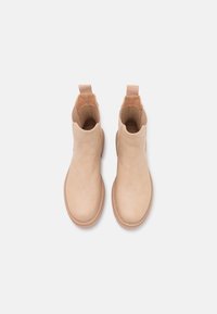 Even&Odd Botas de tornozelo com plataforma - beige