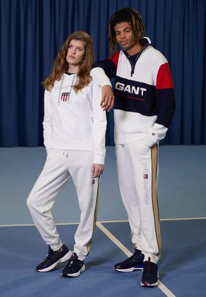 UNISEX - Joggebukse - white
