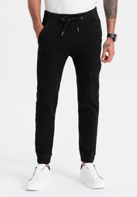 Ombre WITH  POCKET - Jeans Tapered Fit - black