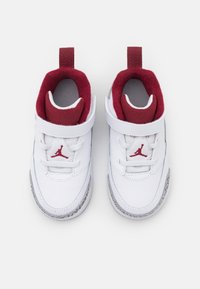 Jordan SPIZIKE UNISEX - Sneakers basse - white/team red/wolf grey/anthracite