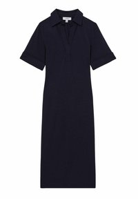 REGULAR FIT-ASTRID OPEN COLLAR - Džersejové šaty - navy