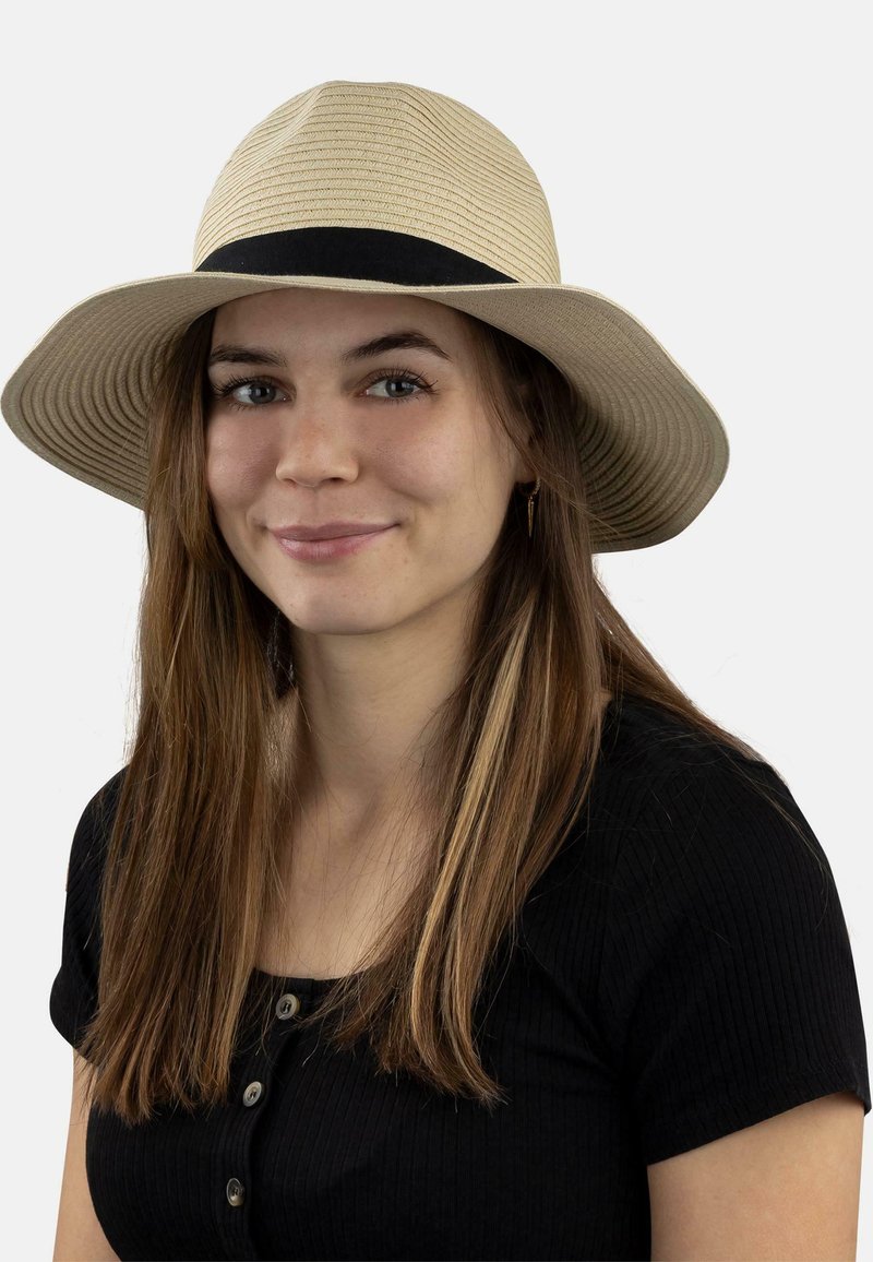 Normani STRANDHUT - Hut - natur   schwarz