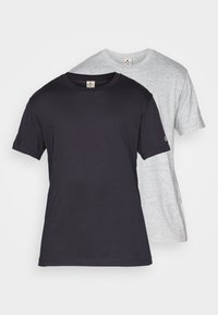 CREWNECK TEE 2 PACK - Basic T-shirt - grey