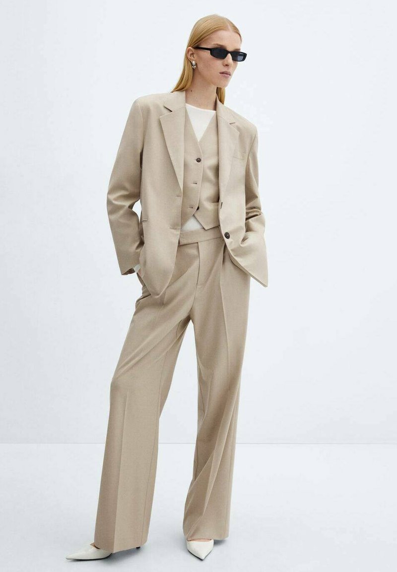 Mango - Short coat - beige, Enlarge