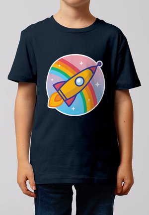 T-shirt print - french navy