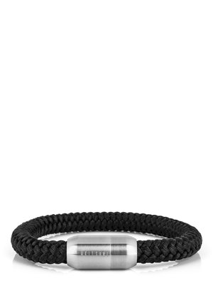 PORTUS SEGELTAU - Bracelet - black and silver coloured