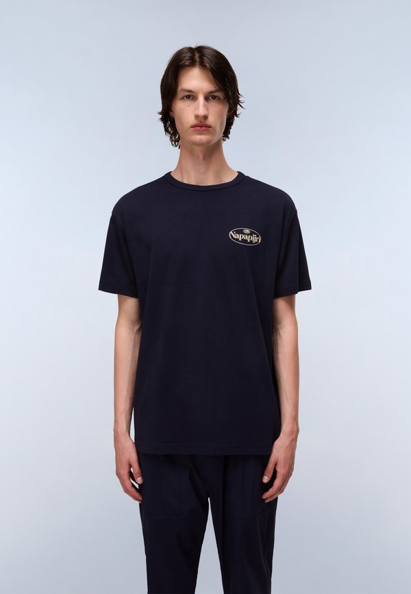 BRADGATE  - Print T-shirt - blu marine