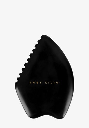 Easy Livin' BIAN STONE GUA SHA - Gua sha et rouleaux - black