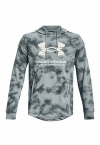 Under Armour UA RIVAL TERRY NOVELTY HD - Sweat à capuche - harbor blue