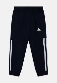 adidas Performance TIBERIO 3-STRIPES COLORBLOCK SHINY TRACK SUIT KIDS - Chándal - legend ink/white/semi lucid blue