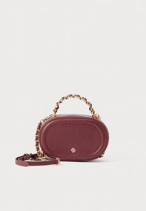 LEAHAA - Cross body bag - bordo