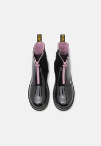 Dr. Martens BEX HEART ZIP BOOT  - Klasszikus bokacsizmák - black/pale pink