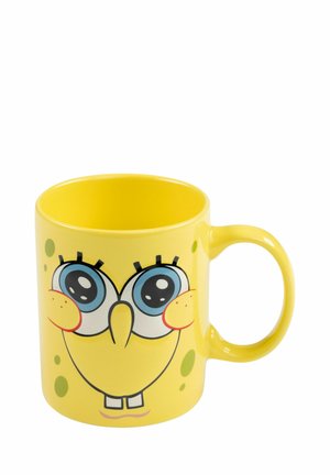SPONGEBOB SCHWAMMKOPF 3D FACE KAFFEE - Kids' cup - gelb