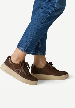 Marco Tozzi, SNEAKER - Baskets basses - choco comb