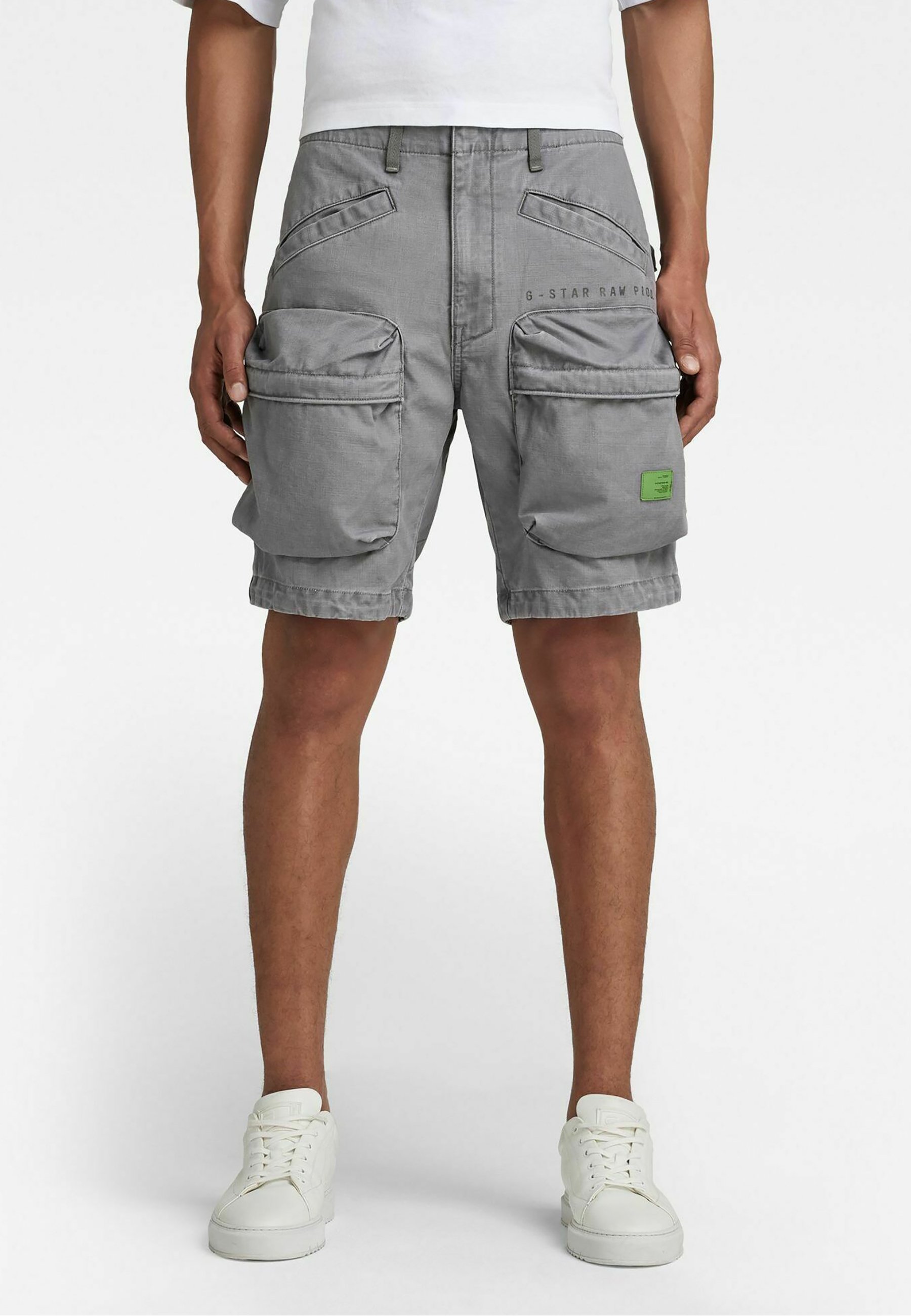 G-Star RELAXED CARGO - Shorts - granite/grigio - Zalando.it