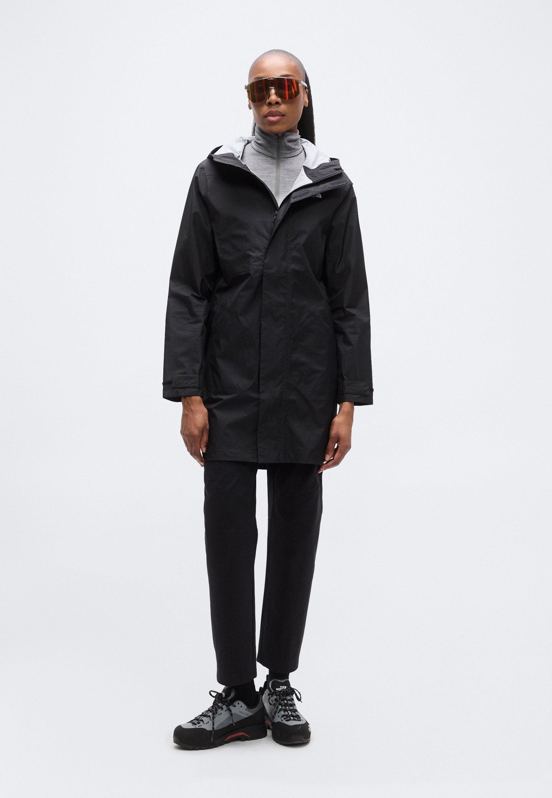 The North Face PACKABLE PARKA - Waterproof jacket - black