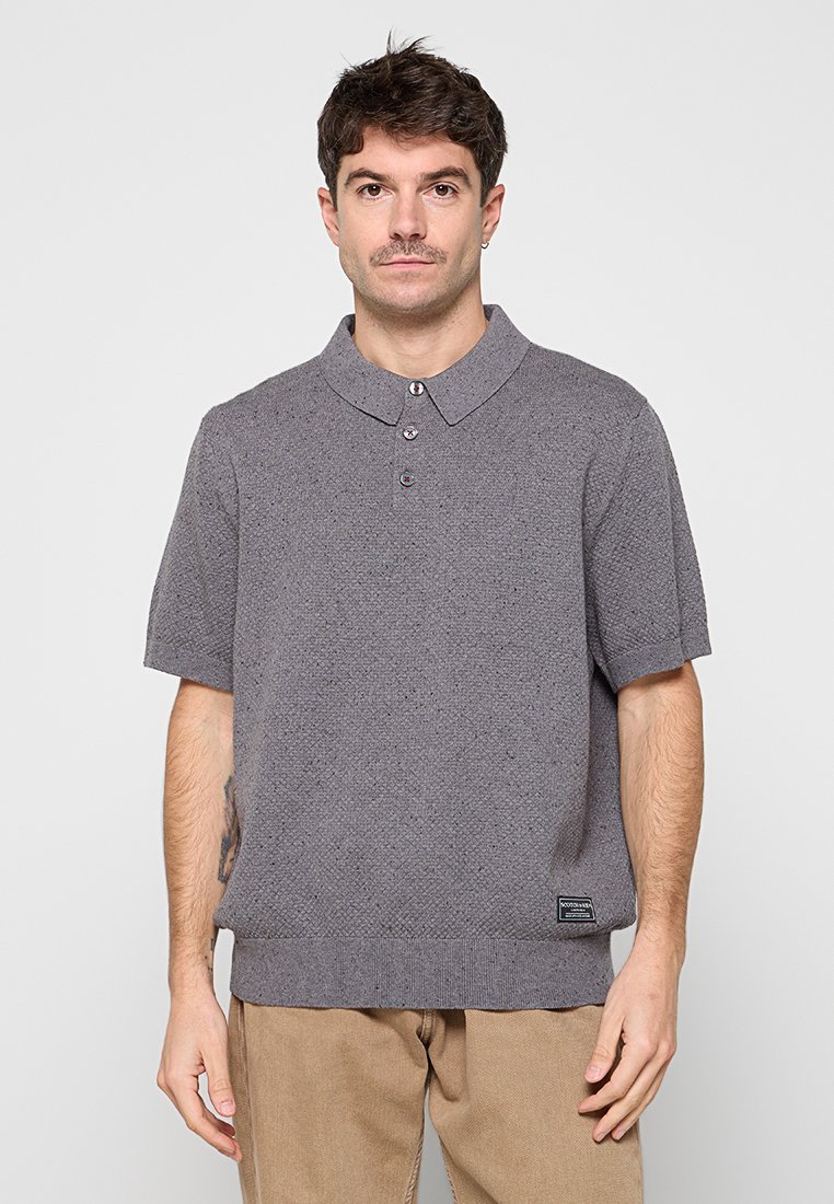 Scotch & Soda Poloshirt grijs