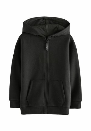 ZIP THROUGH - REGULAR FIT - Jaka ar rāvējslēdzēju - black