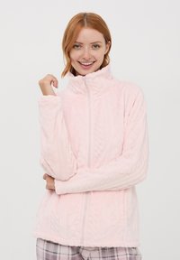 Terranova Giacca in pile - rosa chiaro