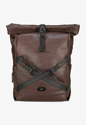 Piquadro HARPER ROLLTOP RFID - Tagesrucksack - di moro