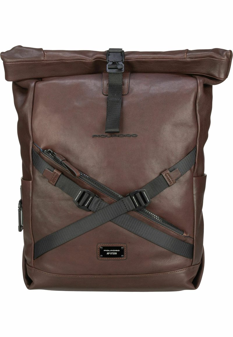 Piquadro HARPER ROLLTOP RFID - Zaino - di moro